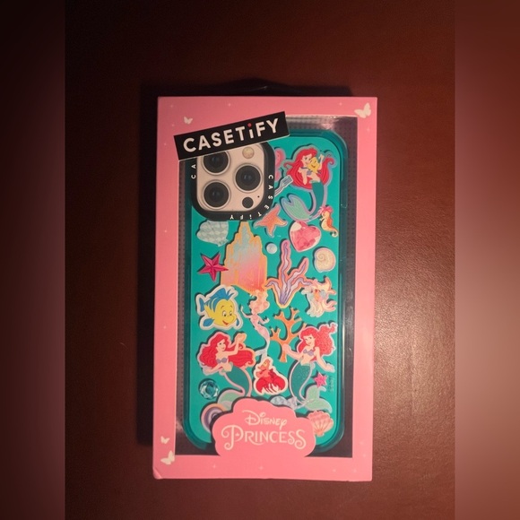 Casetify Other - Casetify Disney Princess IPhone 14 Pro Case - Teal 🧜‍♀️🧜‍♀️